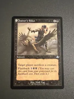 MTG | Chainer's Edict | Retro Frame | Dominaria Remastered | Black | Uncommon - Image 1