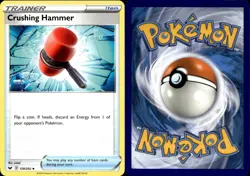 Pokemon Crushing Hammer x4 Playset Trainer Card 159/202 Sword Shield Base NM - Image 1