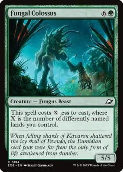 Fungal Colossus -Foil Near Mint MTG Edge of Eternities - Image 1
