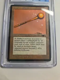Tawnos's Wand Antiquities CGC 9 Mint ArtifactMAGIC GATHERING MTG Vintage 1994 - Image 3