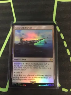 MTG Magic The Gathering Clive’s Hideaway Foil FIN Rare Land Final Fantasy - Image 1