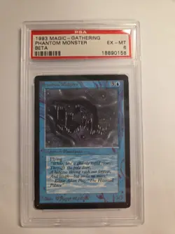 Phantom Monster Limited Edition - Beta MTG Psa 6 Ex-mt Vintage 1993 Magic - Image 1