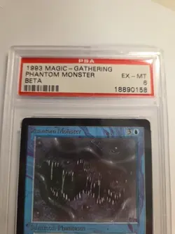 Phantom Monster Limited Edition - Beta MTG Psa 6 Ex-mt Vintage 1993 Magic - Image 2