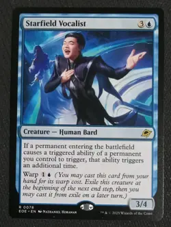 MtG Blue Lot - EoE 4 Cards - Starwinder, Starfield Vocalist, And 2 More - Image 5