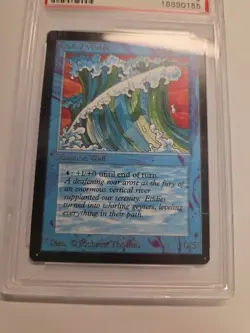 Wall of Water Beta MTG NM PSA 8 Magic The Gathering MTG Vintage 1993 - Image 3
