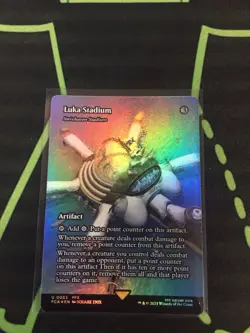 MTG Magic The Gathering Luka Stadium Foil FCA Showcase Final Fantasy Artifact - Image 1