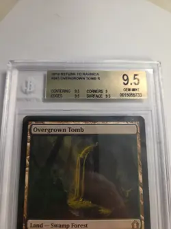 MTG Overgrown Tomb Return To Ravinca #243/274 BGS 9.5 Gem Mint Low Pop - Image 2
