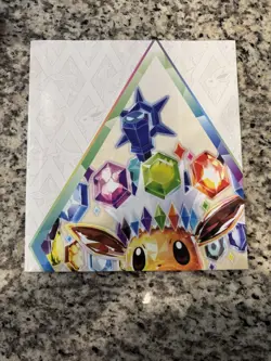 Pokemon TCG: Prismatic Evolutions Poster With Eevee Pouch And Stickers - Image 1