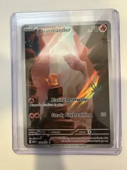 Charmander 168/165 Pokemon TCG Sv: Scarlet & Violet 151 Holo NM/M - Image 1