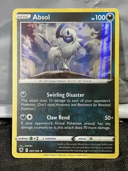 Absol 097/189 Holo Rare Sword & Shield Astral Radiance Pokemon Tcg - Image 2