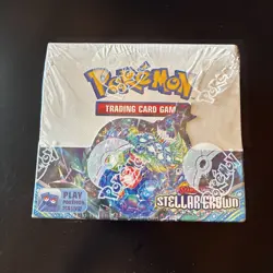 POKEMON STELLAR CROWN BOOSTER BOX FACTORY SEALED TCG SCARLET VIOLET - Image 1