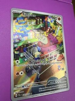 Fuecoco 201/193 Sv02: Paldea Evolved ILLUSTRATION RARE Mint NM Pokemon TCG - Image 4