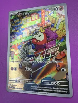 Fuecoco 201/193 Sv02: Paldea Evolved ILLUSTRATION RARE Mint NM Pokemon TCG - Image 5