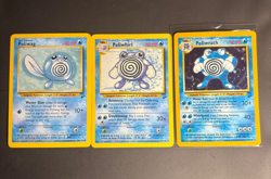 Pokemon Base Set 2 Poliwrath Evolution Set Near Mint Cards From 1999-2000 - Image 1
