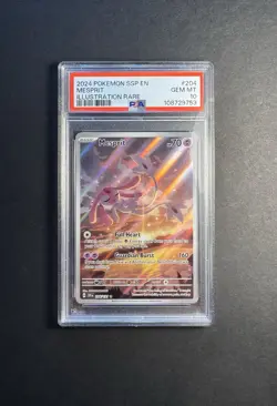 2024 Pokemon Surging Sparks 204 Mesprit IR PSA 10 💫 - Image 1