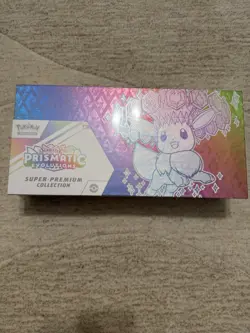 Pokemon Scarlet and Violet Prismatic Evolutions Super Premium Collection Box - Image 1
