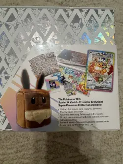 Pokemon Scarlet and Violet Prismatic Evolutions Super Premium Collection Box - Image 2