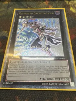 GERMAN Yugioh Maestroke the Symphony Djinn AP03-EN002 Ultimate Rare NM - Image 1
