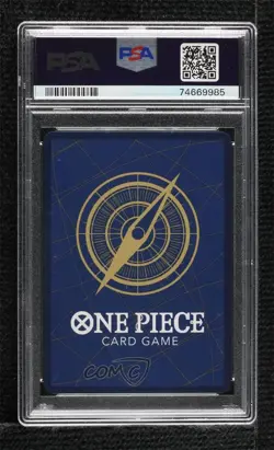 2022 One Piece Card Game: Paramount War OP02 SEC Kuzan PSA 10 GEM MT 0r02 - Image 2