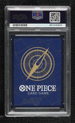2023 One Piece Card Game: Wings of Captain OP06 Japanese Tashigi PSA 10 0r02 - Image 2