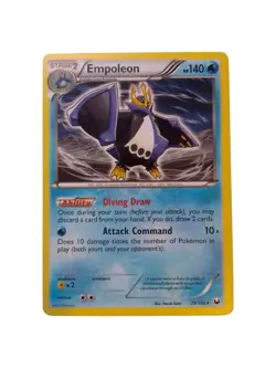 Empoleon 29/108 Non Holo Rare Dark Explorers Pokemon Card - Image 1