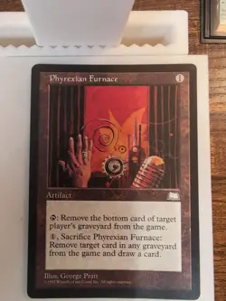 Phyrexian Furnace Weatherlight MTG Magic the Gathering Card - Image 1