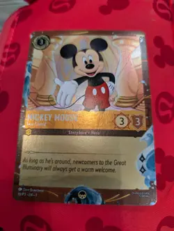 Mickey Mouse True Friend 10/P3 Disney Cruise Line Promo Card Lorcana DVC c - Image 1