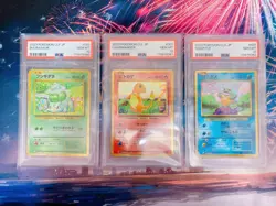 Bulbasaur Charmander Squirtle PSA10 Set Japanese Classic Promo Pokemon Card - Image 1