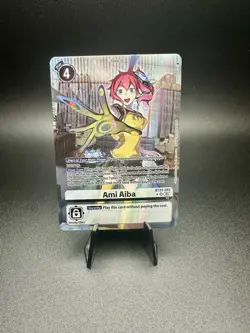 Digimon Card Game Ami Aiba BT22-093 SR Alt Art Cyber Eden AUC - Image 1