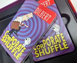 Dilbert Corporate Shuffle Card Game by Wizards Of The Coast Exterior Box Issues - Image 3