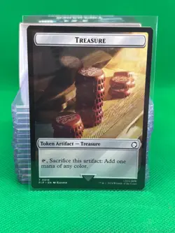 Wasteland Survival Guide 0020 / Treasure 0018 Token - Fallout - PIP - MTG - Image 1