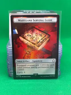 Wasteland Survival Guide 0020 / Treasure 0018 Token - Fallout - PIP - MTG - Image 2
