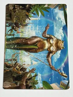 Sab Sunen Luxa Embodied 33 / 54 Signature Art Series MTG Aetherdrift 2025 MT 9.0 - Image 4