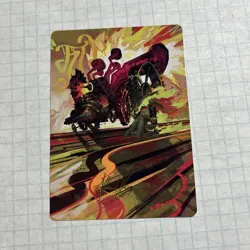 Magic MTG Art Series Gold *Aetherdrift* Rocketeer Boostbuggy #49/54 - Image 1