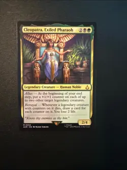 Cleopatra, Exiled Pharaoh #52 (NM) Assassin's Creed ACR Magic MTG - Image 1