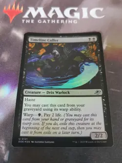 Mtg. Timeline Culler. Foil. Edge of Eternities. Pack Fresh - Image 1