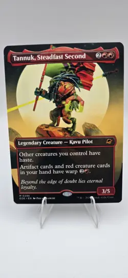 Tannuk, Steadfast Second Borderless 0296 EOE NM/MT [Edge of Eternities:MTG] - Image 1
