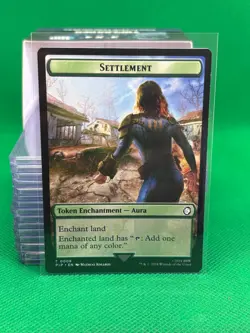 Settlement 0008 / Food 0013 Token - Universes Beyond: Fallout - PIP - MTG - Image 1
