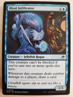 Illvoi Infiltrator #0059 Edge of Eternities MTG Magic NM - Image 1
