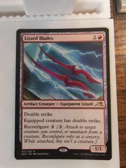 Lizard Blades Kamigawa: Neon Dynasty MTG - Image 1
