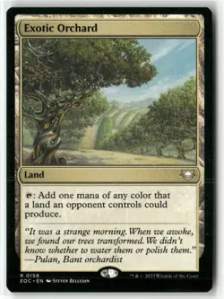 Exotic Orchard Commander: Edge of Eternities MAGIC MTG NM - Image 1