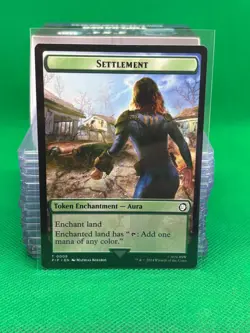 Human Soldier 0003 / Settlement 0008 - Universes Beyond: Fallout - PIP - MTG - Image 1