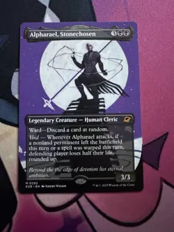 Alpharael, Stonechosen (Borderless) Edge of Eternities Regular MTG NM - Image 1