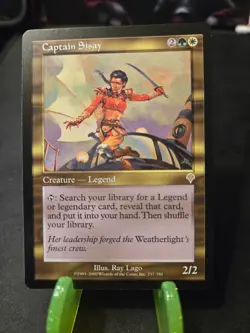 MTG Captain Sisay Invasion Regular Rare NM - Image 1