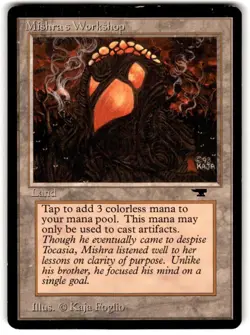 Mishra's Workshop (Moderately Played) 1994 MTG Magic The Gathering Antiquities - Image 1