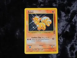 Vulpix Base Set 2 Regular Pokemon TCG LIghtly Played - Image 1