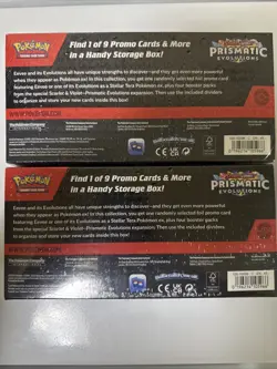 Pokemon TCG Scarlet & Violet Prismatic Evolutions Surprise Box Sealed Lot Of 2 - Image 5