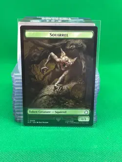 Squirrel 0009 / Junk 0015 Token - Universes Beyond: Fallout - PIP - MTG - Image 1