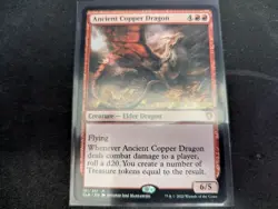 MTG Magic the Gathering Ancient Copper Dragon CLB! - Image 1