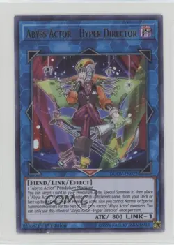 Abyss Actor - Hyper Director Ultra Rare 1st Ed. YuGiOh Duel Devastator 0y59 - Image 1